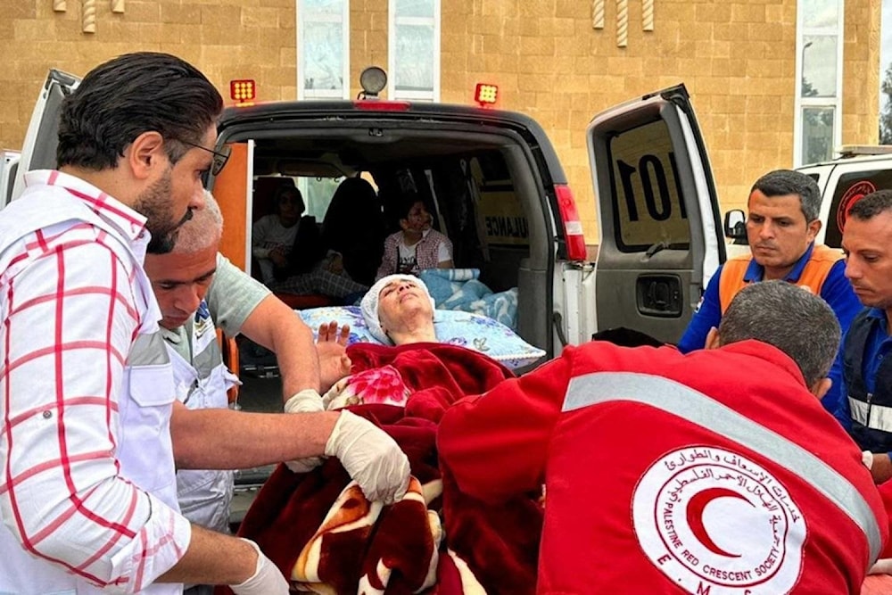 Media Luna Roja Palestina advirtió del inminente colapso del sistema de salud  en la ciudad de Rafah.