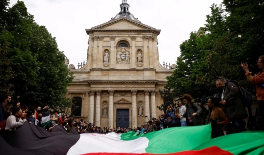 Movimiento estudiantil palestino llama a un levantamiento global