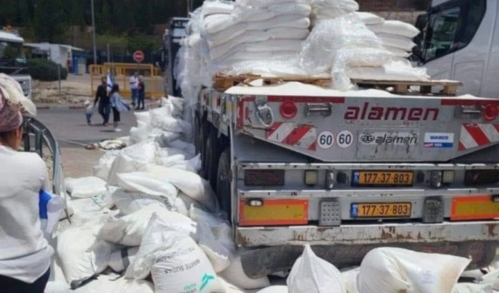 "Israel" jugó un papel en la limitación de la cantidad de alimentos y suministros médicos que cruzaban la frontera hacia Gaza.