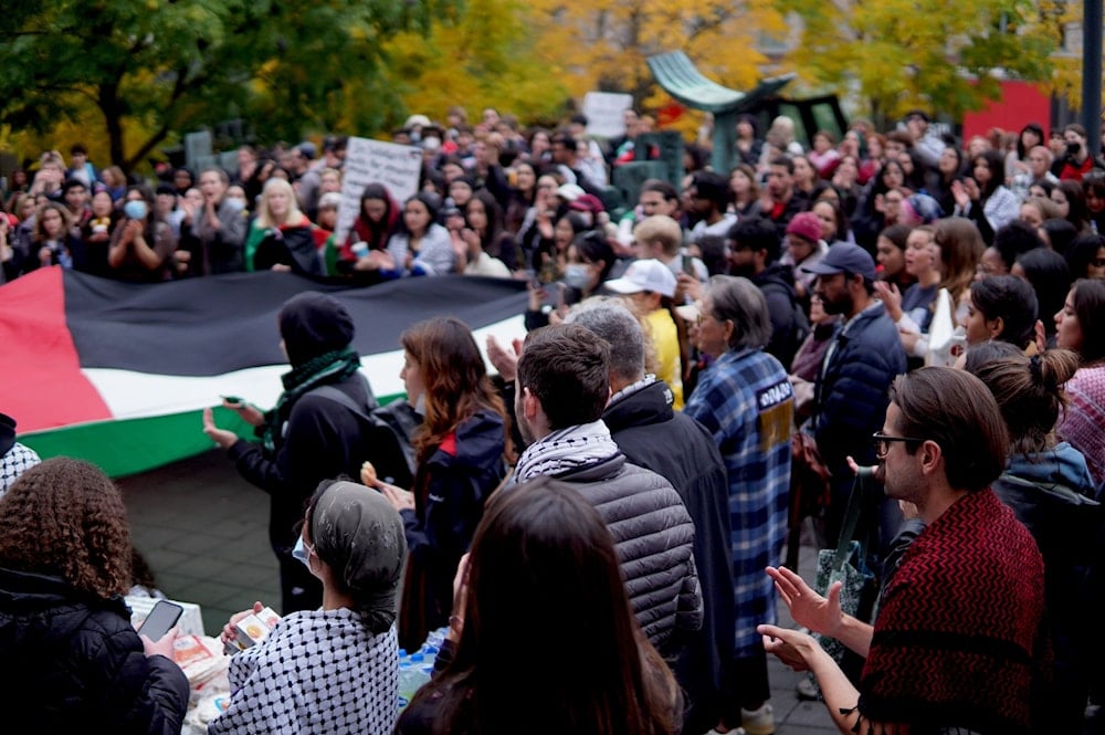 University students in Canada add their voices to the international revolt