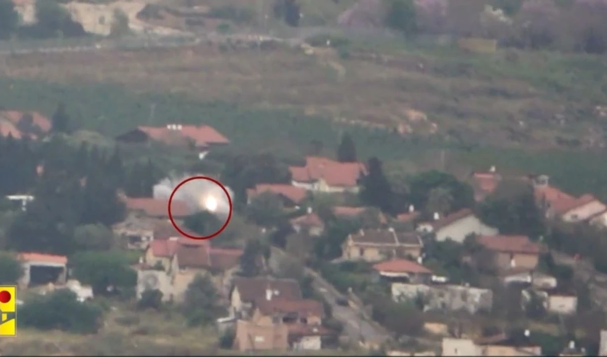 Hizbulla atacó ese punto de soldados israelíes en Metula.