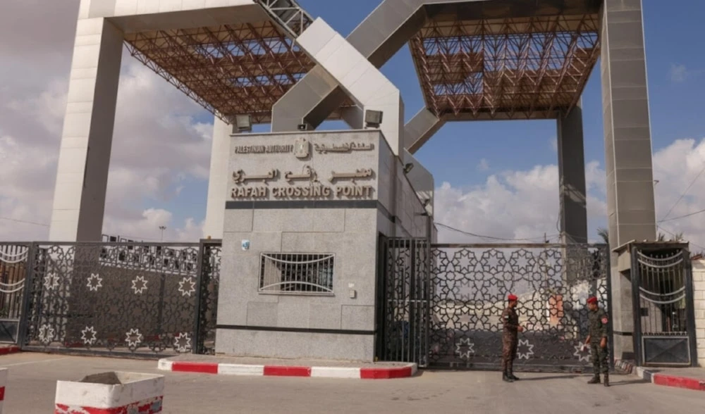 Estratégico cruce de Rafah que divide Palestina y Egipto.