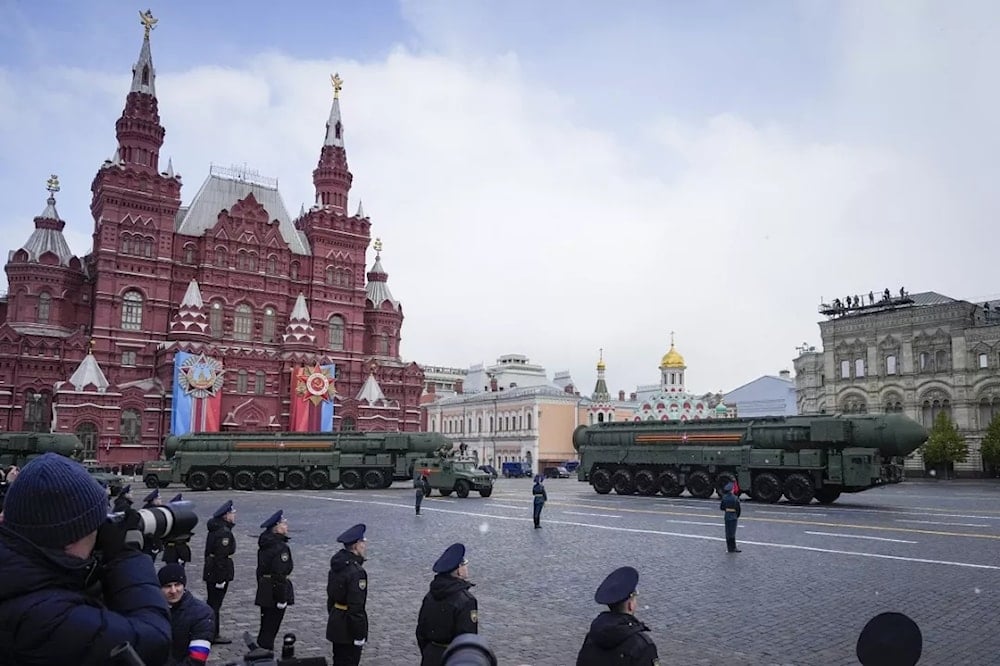 Desfile por el Día de la Victoria en Moscú, Rusia.