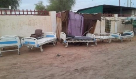 El hospital de El Fasher quedó fuera de servicio por los ataques de las Fuerzas de Apoyo Rápido.