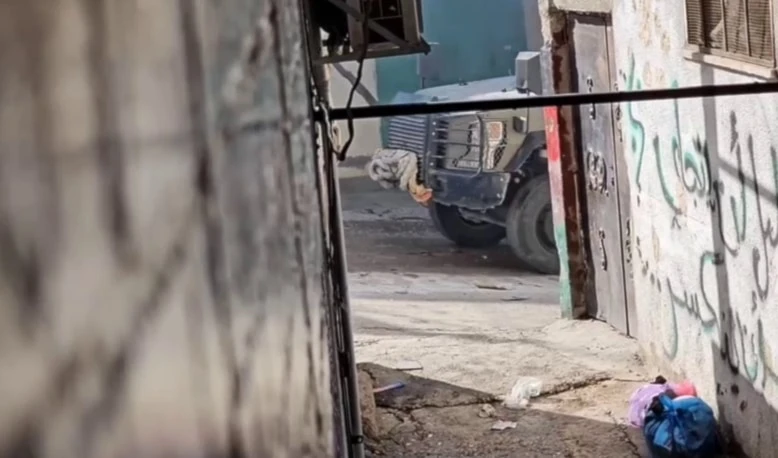 Las fuerzas de ocupación irrumpieron en el campamento de refugiados de Al-Faraa, al sur de Tubas.