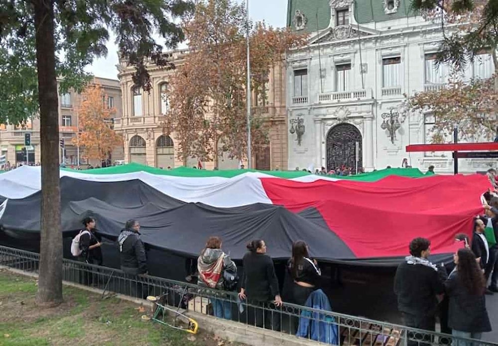 Manifestaciones en Chile reclaman fin de genocidio contra Palestina