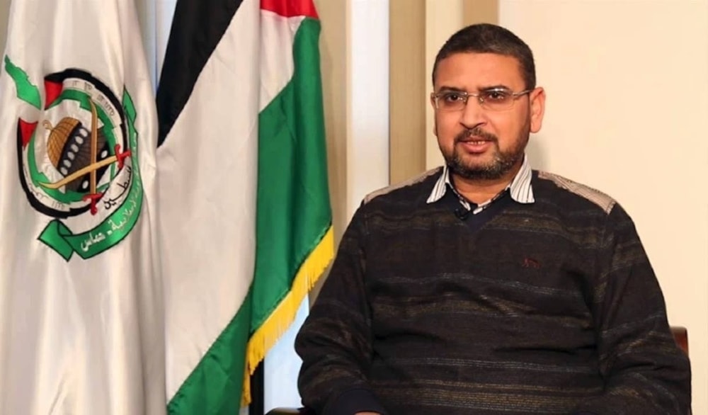 El dirigente del movimiento de resistencia palestino Hamas, Sami Abu Zuhri.