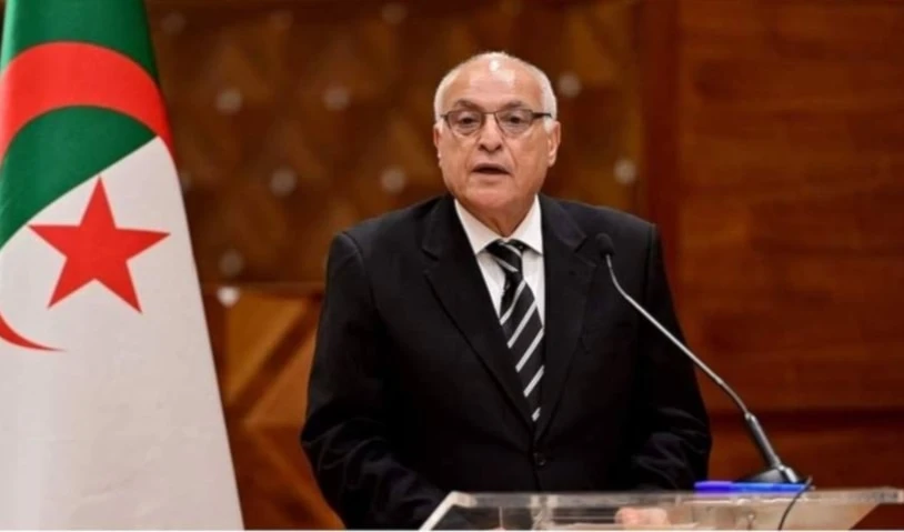 El ministro de Relaciones Exteriores de Argelia, Ahmed Attaf.