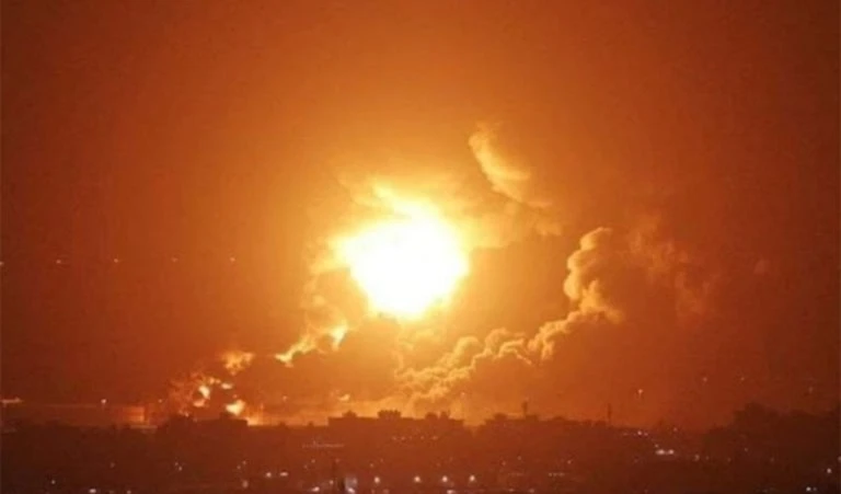 Bombardeo en una agresión contra Yemen (archivo)