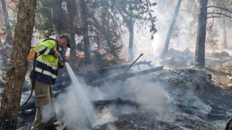 Unos 150 misiles y drones de Líbano cayeron en asentamientos israelíes