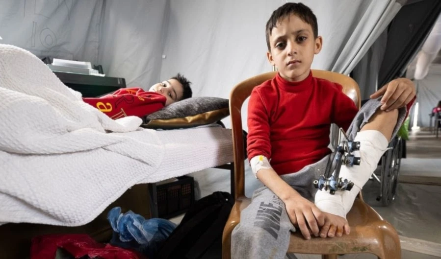 Al menos mil 500 niños perdieron sus extremidades o tienen discapacidades permanentes como resultado de la guerra.