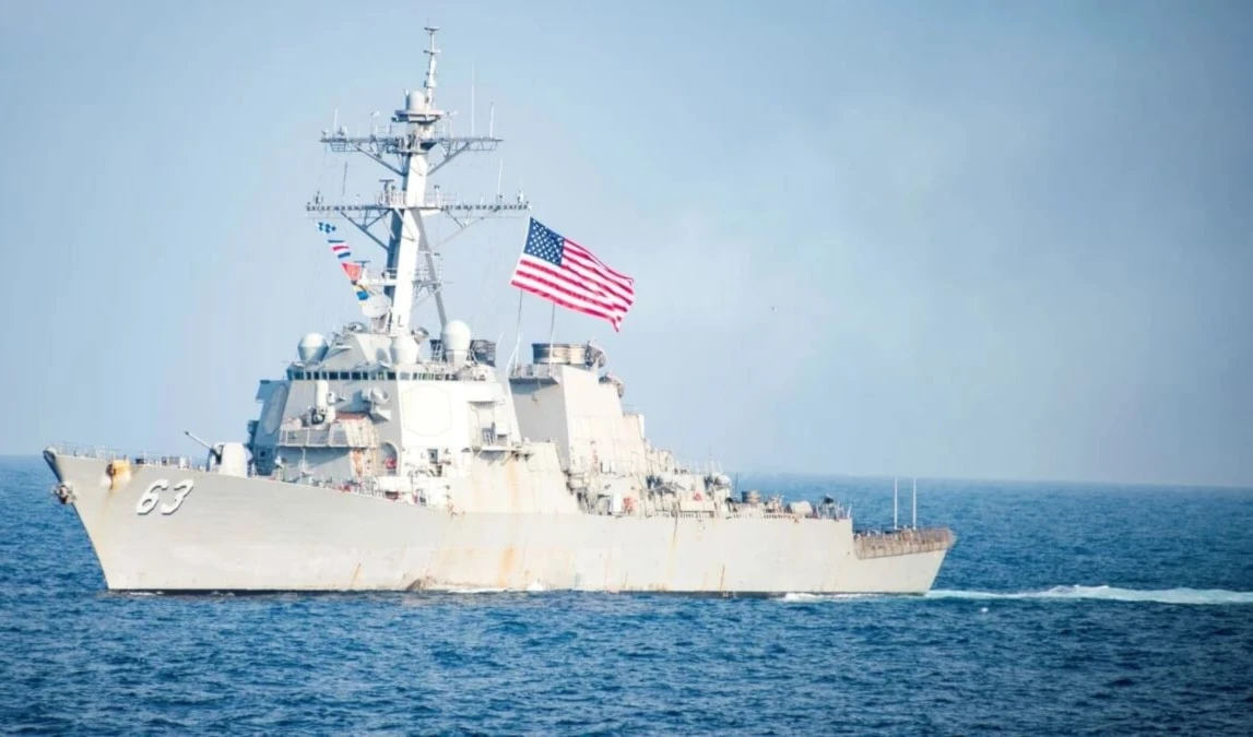 Aguas revueltas en el mar de China meridional.