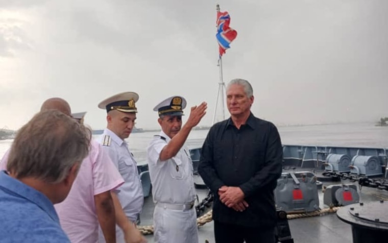 Destacamento naval ruso finalizó visita a Cuba