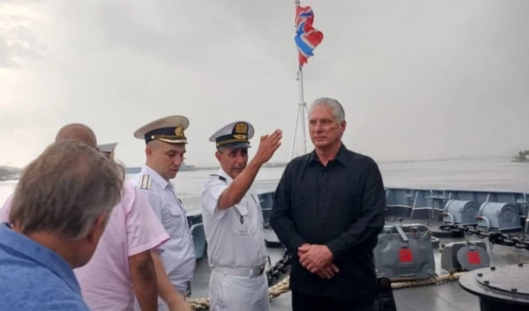 Destacamento naval ruso finalizó visita a Cuba Destacamento naval ruso finalizó visita a Cuba