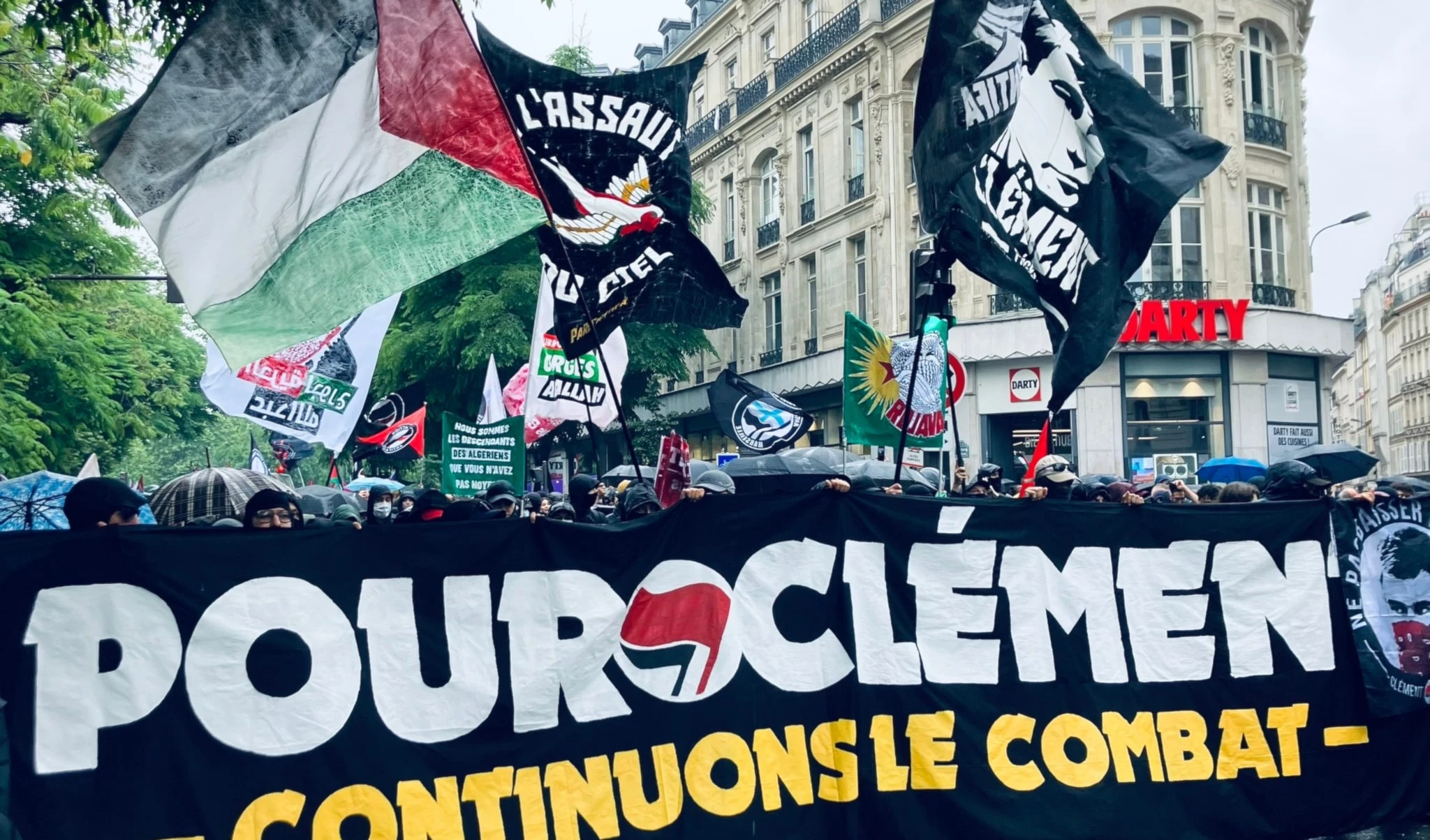 Activistas en Francia condenan genocidio de “Israel” en Gaza