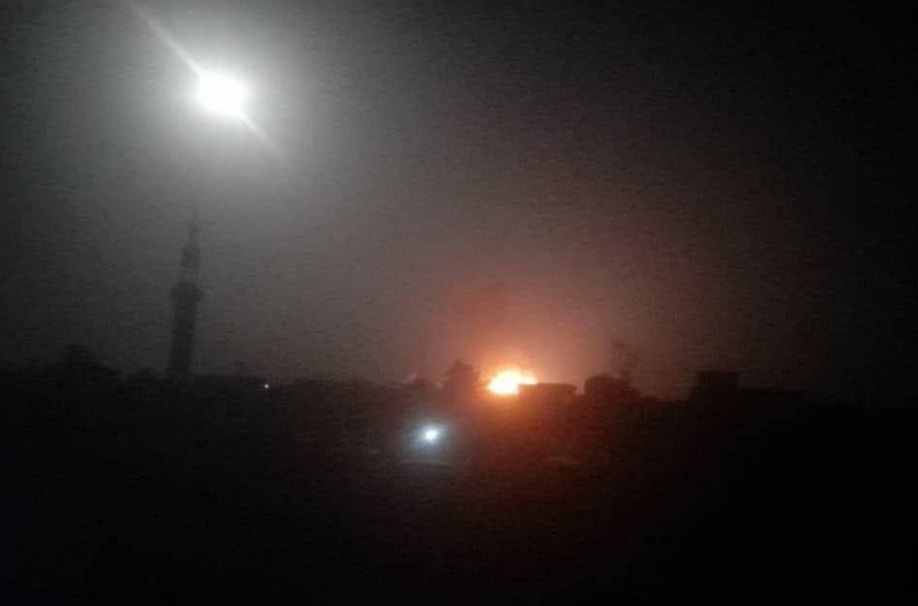 Siria El  reportó un nuevo ataque al oeste de la ciudad de Al-Bukamal 