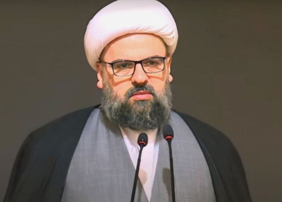 El gran mufti Jaafari, Cheikh Ahmed Qablan.