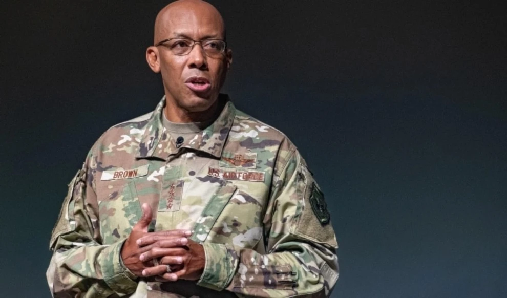 El jefe del Estado Mayor Conjunto de Estados Unidos, Charles Q. Brown.