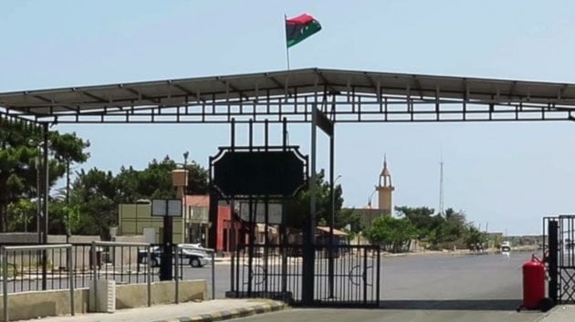 Cruce fronterizo de Ras Jedir entre Libia y Túnez.