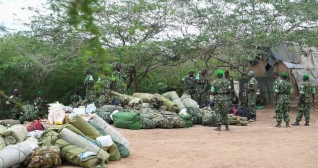 Las tropas de Burundi, afiliadas a la Unión Africana, abandonaron la base de Ail Aiglu, donde estaban estacionadas desde 2019.