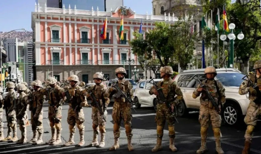 Intento de golpe de Estado en Bolivia. 26 de junio de 2024 (agencias)