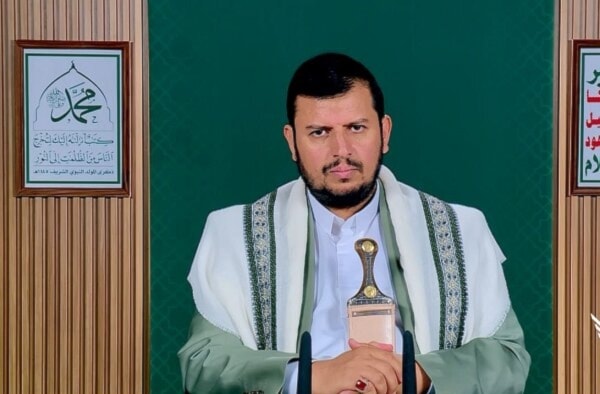 El líder del movimiento yemenita, Ansar Allah, Sayyed Abdul Malik al-Houthi.