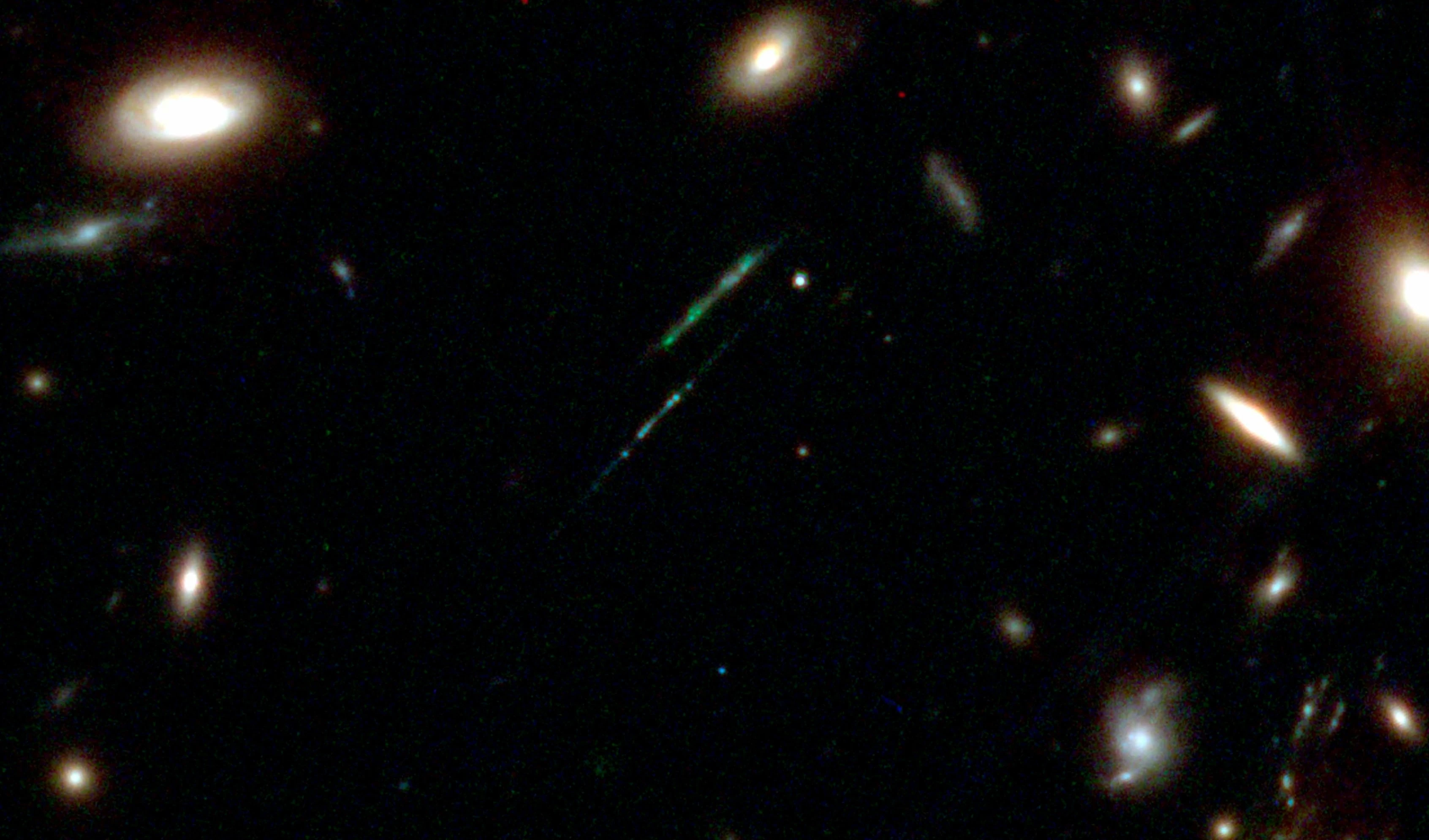 Descubren los cúmulos estelares más lejanos jamás observados. Foto: james Webb.