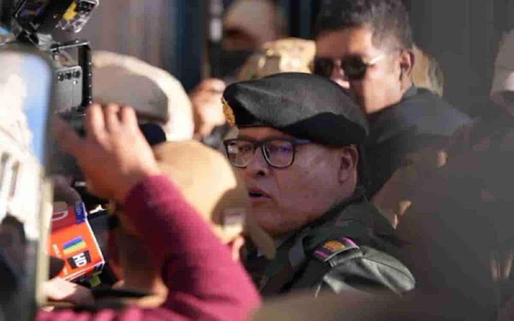 Arrestan a general golpista boliviano tras liderar fallido intento de golpe de Estado