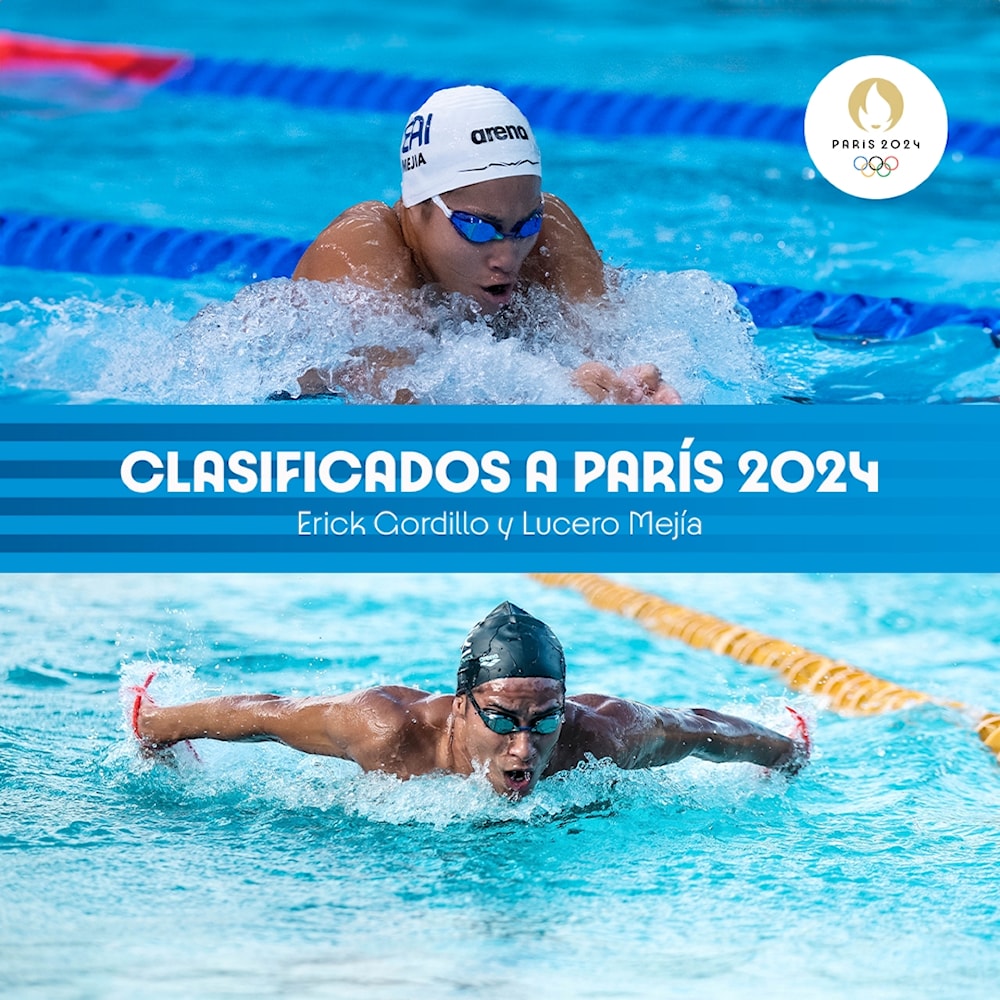 Guatemala asegura dos cupos en natación y suma 14 clasificados a París 2024.