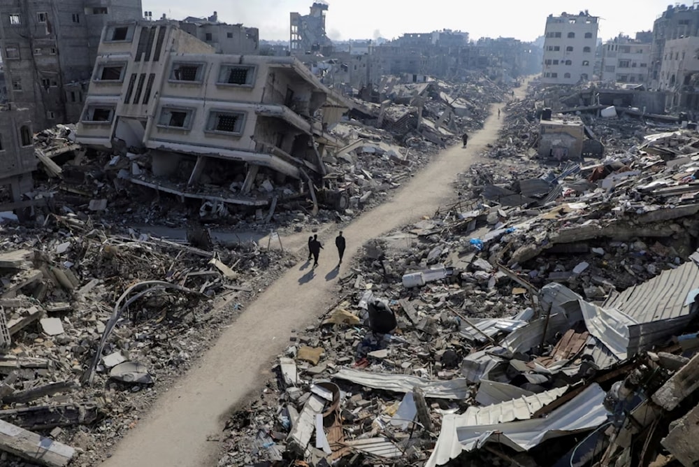 Casas destruidas en el campamento de Jabalia, al norte de la Franja de Gaza (Reuters)