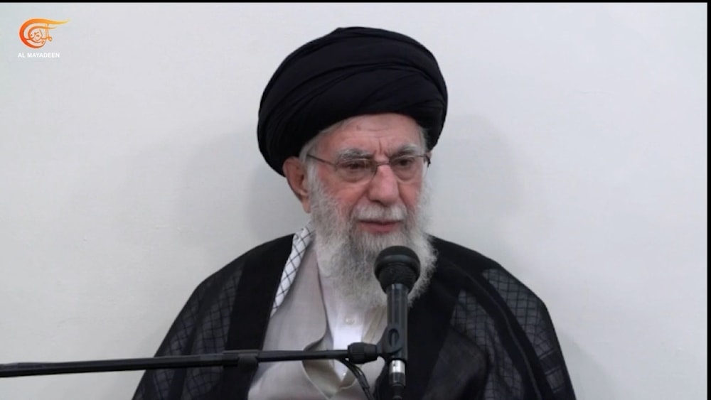 El Líder Supremo de la Revolución y la República Islámica de Irán, Sayyed Ali Khamenei.