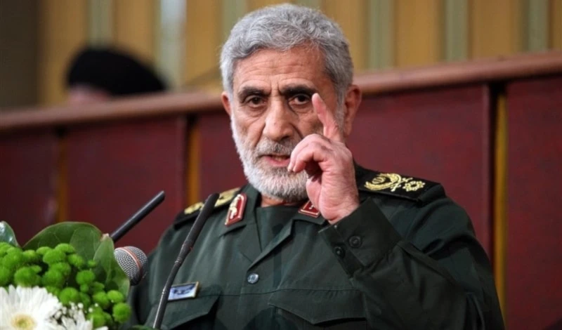 El comandante de la Fuerza Quds del Cuerpo de la Guardia Revolucionaria Islámica en Irán, Ismail Qaani. El comandante de la Fuerza Quds del Cuerpo de la Guardia Revolucionaria Islámica en Irán, Ismail Qaani.