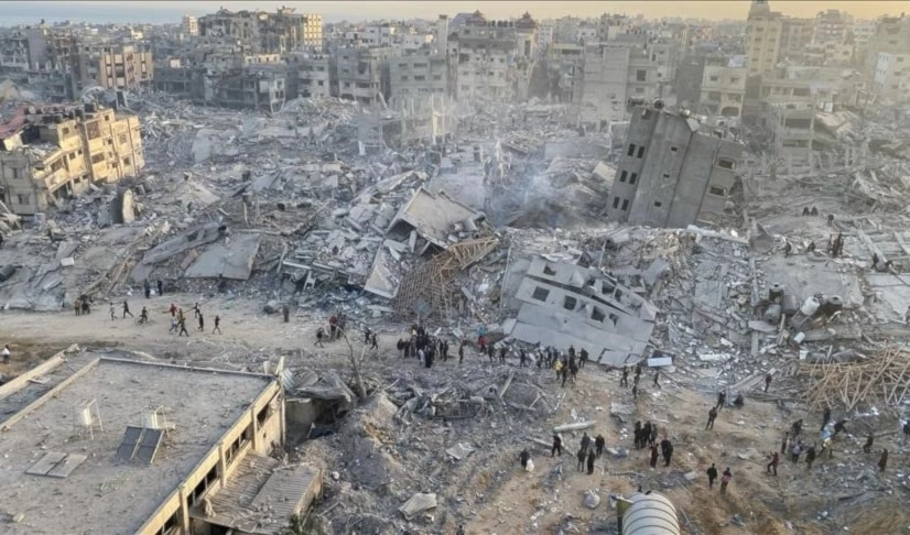 “Israel” prosiguió su brutal ofensiva contra Gaza iniciada el pasado 7 de octubre, a pesar de la exigencia de la resolución del Consejo de Seguridad de la ONU de un alto el fuego inmediato. “Israel” prosiguió su brutal ofensiva contra Gaza iniciada el pasado 7 de octubre, a pesar de la exigencia de la resolución del Consejo de Seguridad de la ONU de un alto el fuego inmediato.