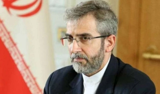 El ministro iraní de Asuntos Exteriores en funciones, Ali Bagheri Kani.
