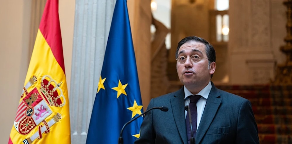 El ministro español de Asuntos Exteriores, José Manuel Albarez, anunció oficialmente la decisión de España. 