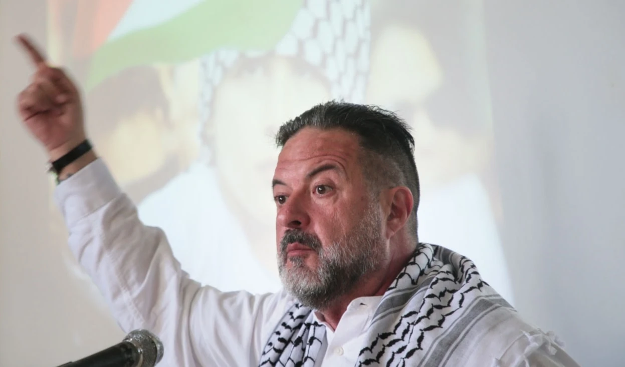 La defensa de Palestina marcó un antes y un después para Manu Pineda La defensa de Palestina marcó un antes y un después para Manu Pineda