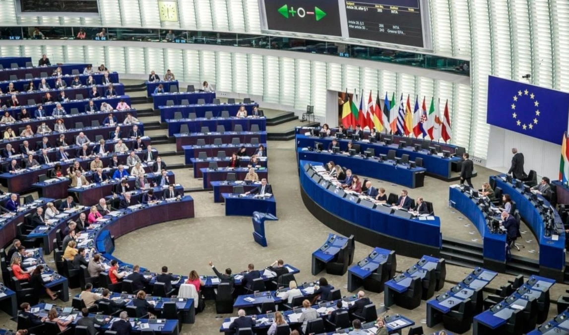 Sesión del Parlamento Europeo.