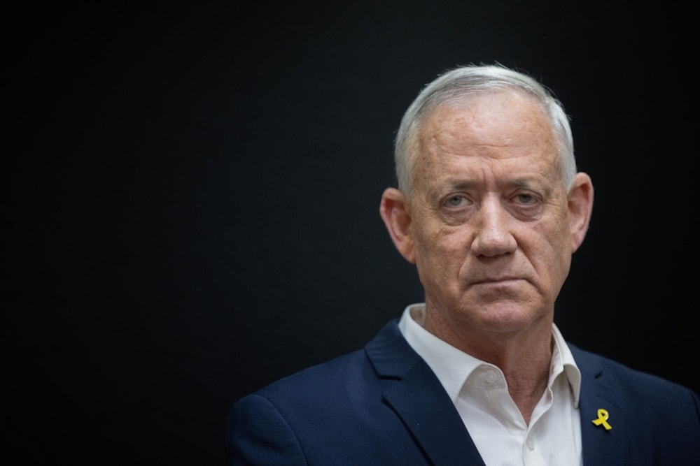 El miembro del gabinete de guerra de “Israel”, Benny Gantz.