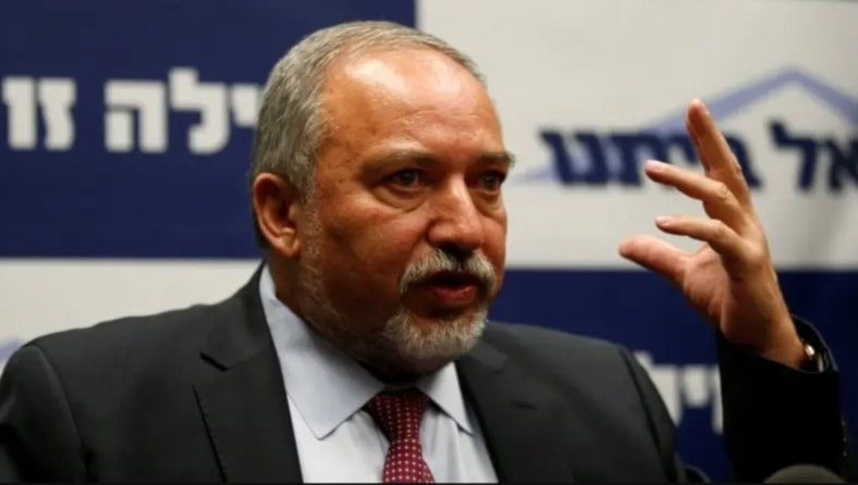 el líder del partido Israel Beitenu, Avigdor Lieberman.