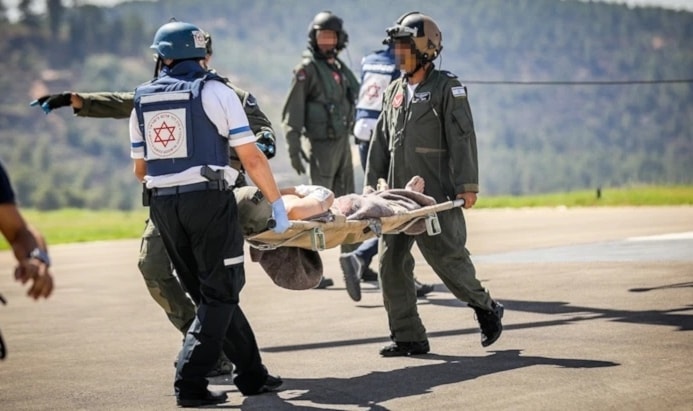 Ejército israelí admite 18 heridos por ataque de un dron en el Golán