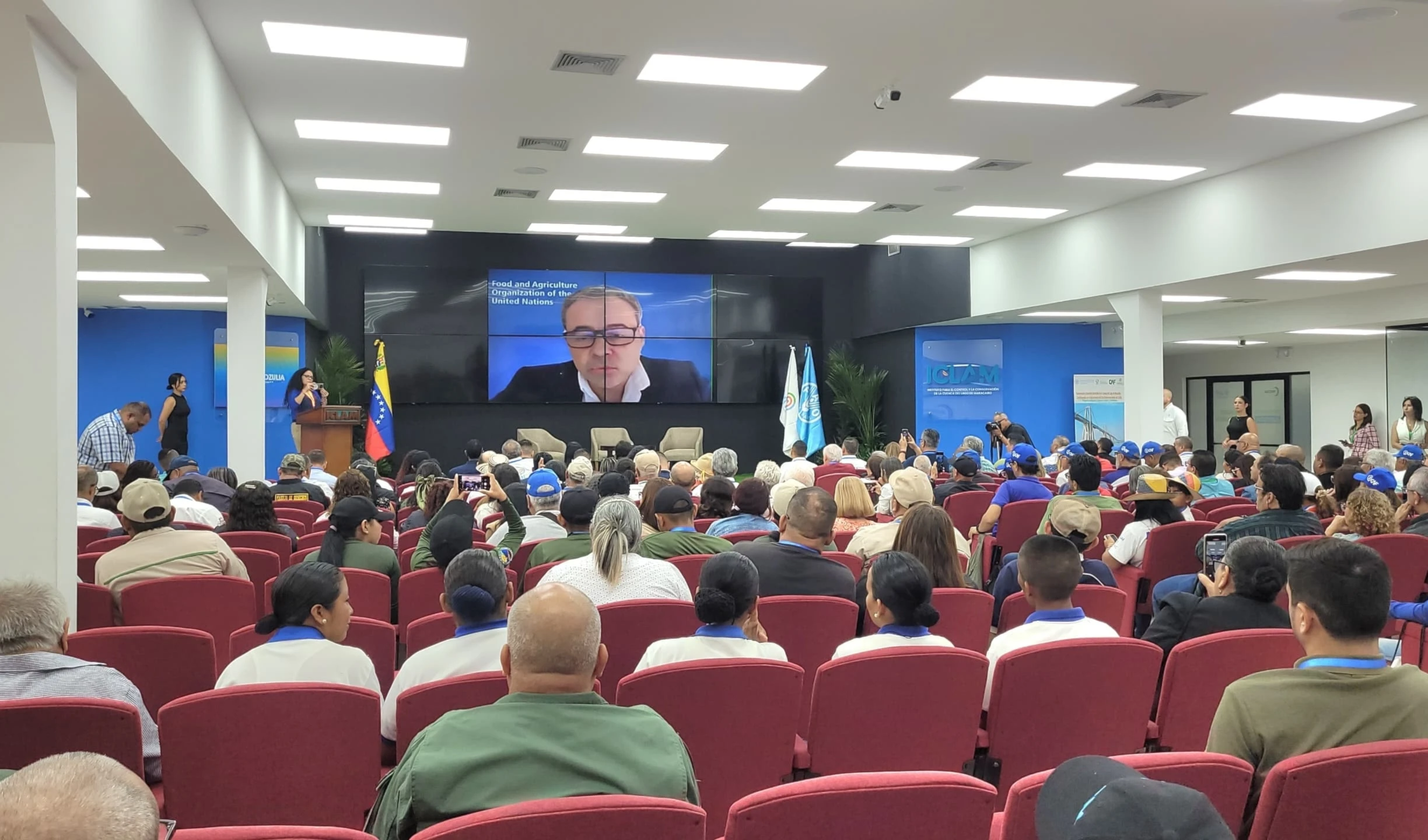 Taller de Inicio del Proyecto de Conservación y Desarrollo Sostenible de la Cuenca del Lago de Maracaibo, celebrado el lunes último en el estado venezolano de Zulia.