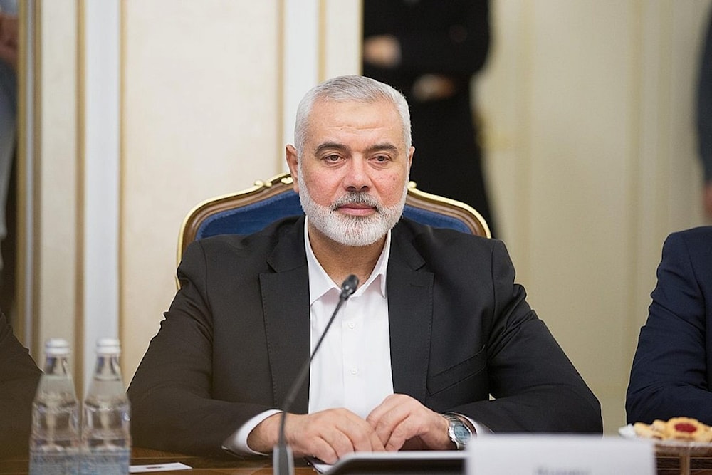 El jefe del buró político de Hamas, Ismail Haniyeh.