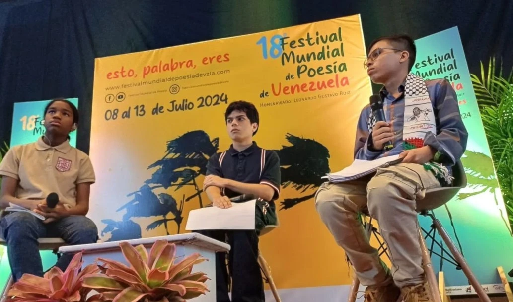 Venezuela celebra la poesía en Festival Mundial