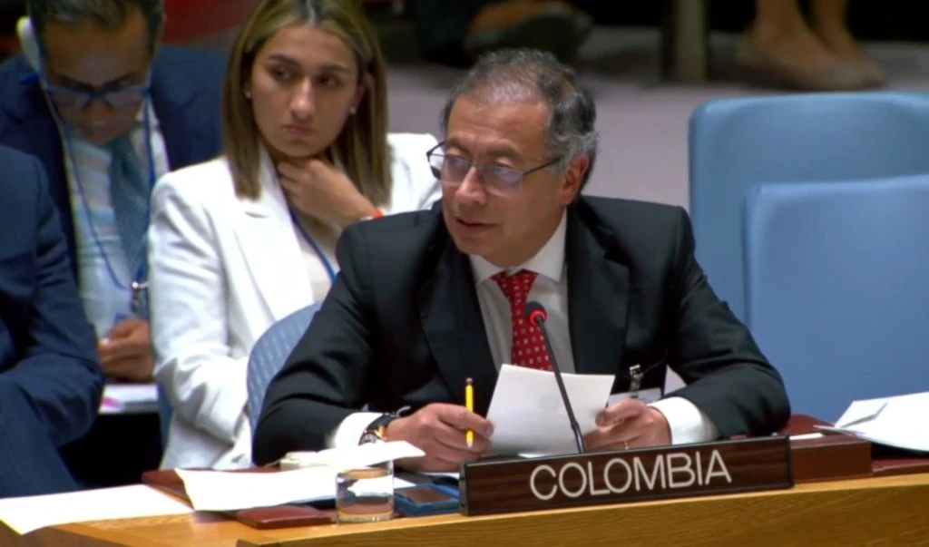 Gustavo Petro presenta en ONU plan para Acuerdo de Paz de Colombia