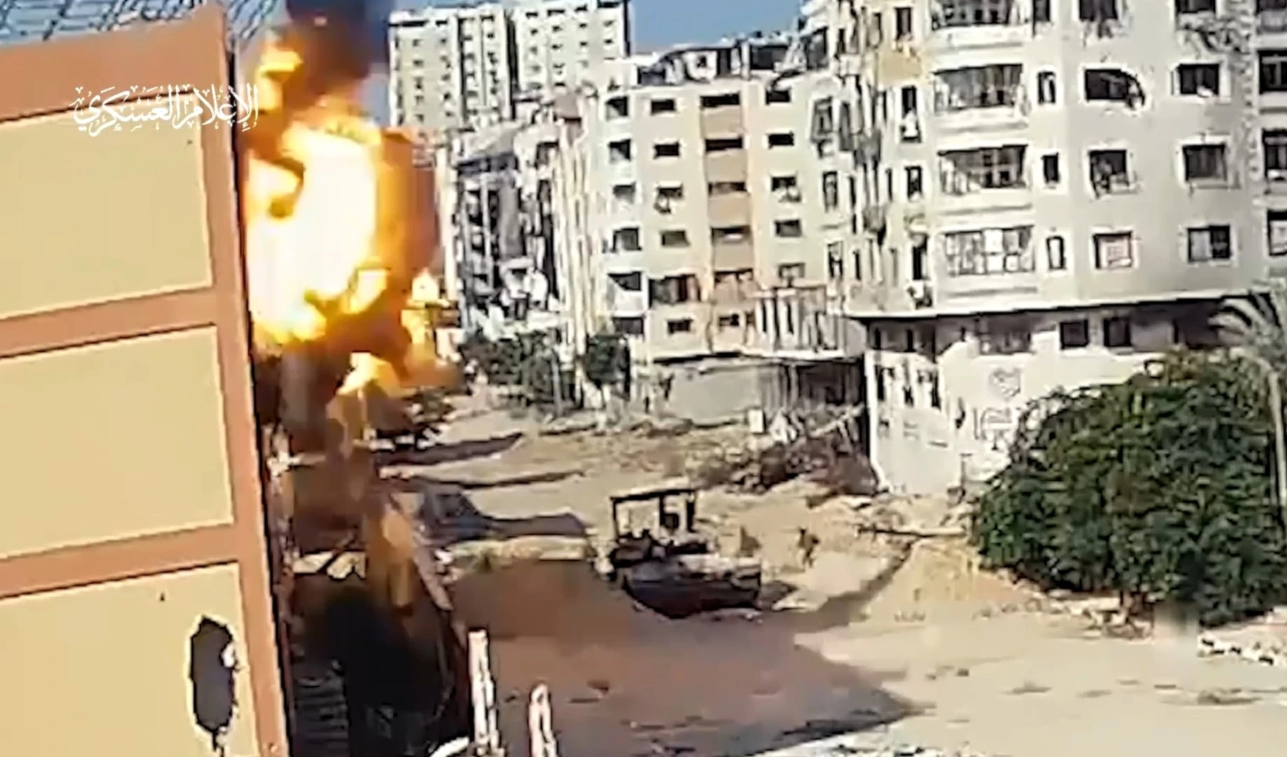 Resistencia palestina embosca convoy de vehículos israelíes en Rafah