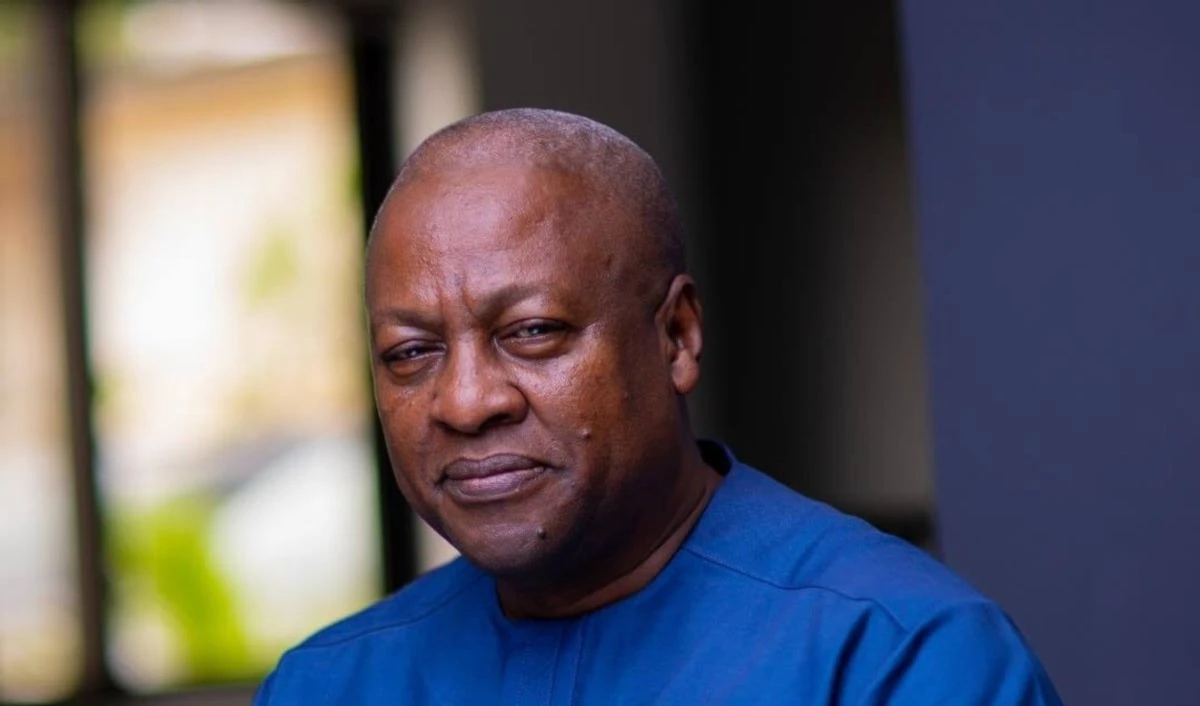 El expresidente de Ghana John Dramani Mahama. El expresidente de Ghana John Dramani Mahama.
