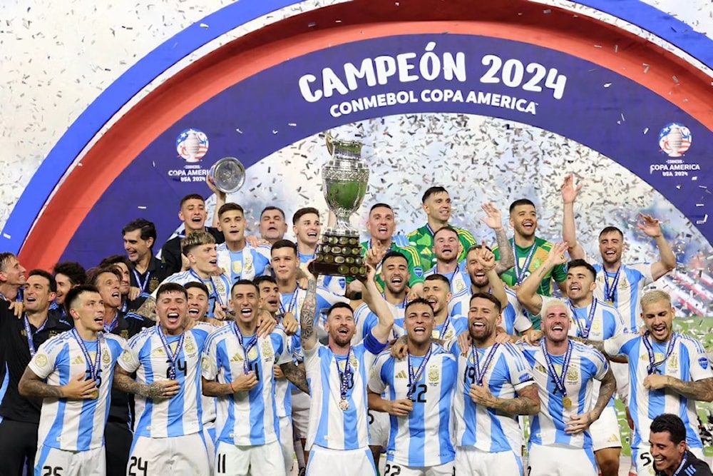 Argentina triunfa y es el máximo ganador en Copa América de fútbol.