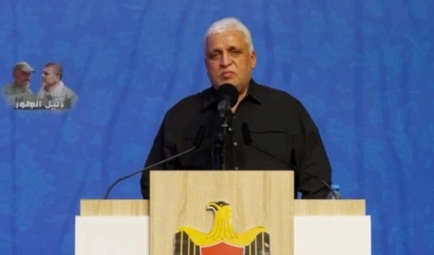 El Jefe de las Fuerzas de Movilización Popular en Irak, Faleh al-Fayyad.