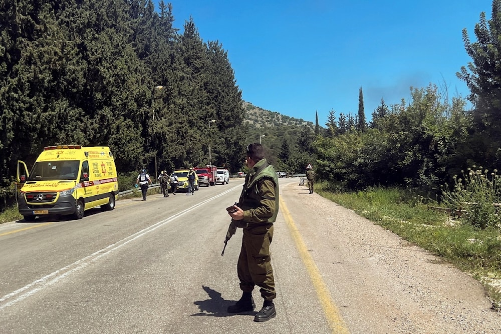 Soldado israelí en el norte de Palestina ocupada. Foto: Reuters