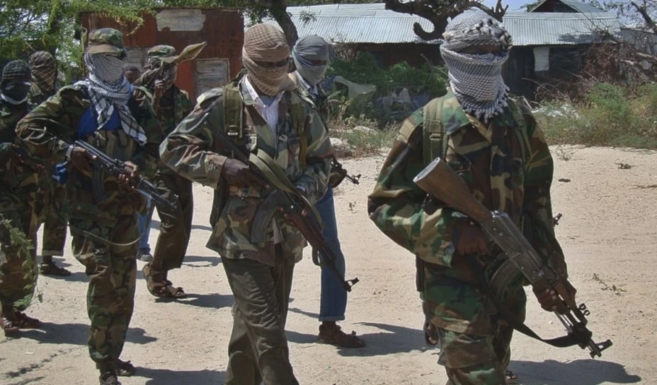 Efectivos del grupo terrorista Al-Shabaab. Efectivos del grupo terrorista Al-Shabaab.